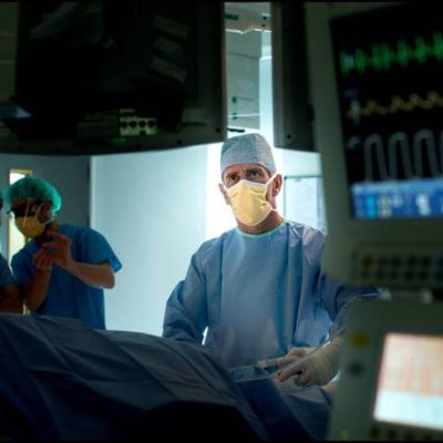 Operating theatre at UPMC Sports Surgery Clinic