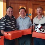 3rd: Dr Matthew Fay; Dr Peter Fay; Dr Gerard Fay; Dr Conor Gallagher and Dr Josh Keaveny CEO.