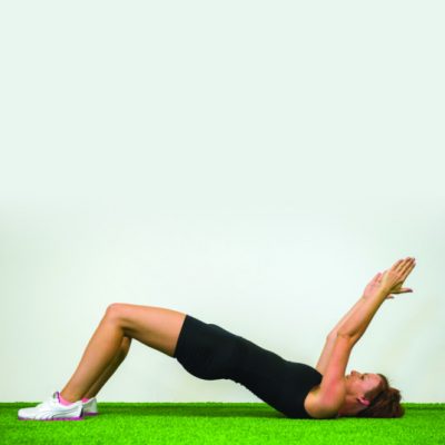 bridge with arm raise