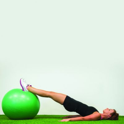 Gym ball bridge