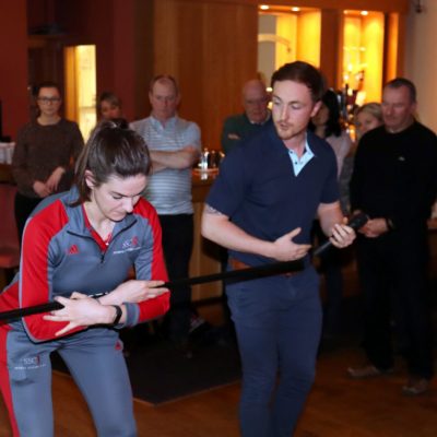 Katie Gill Physiotherapist and Luke Hart Fitness