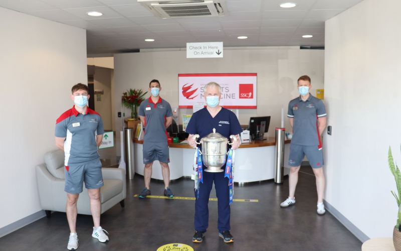 Anglo Celt Cup SSC Physiotherapy Department