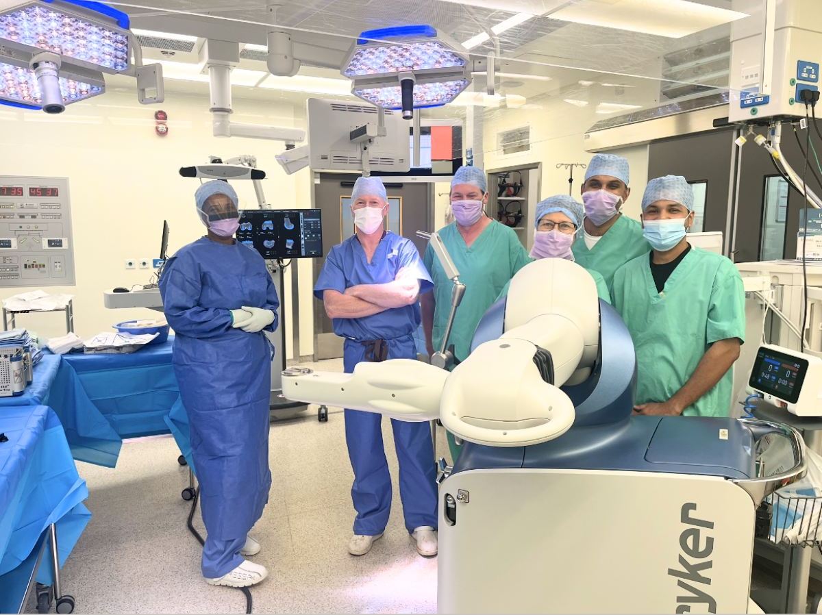 Robotic Assisted Knee Surgery Santry